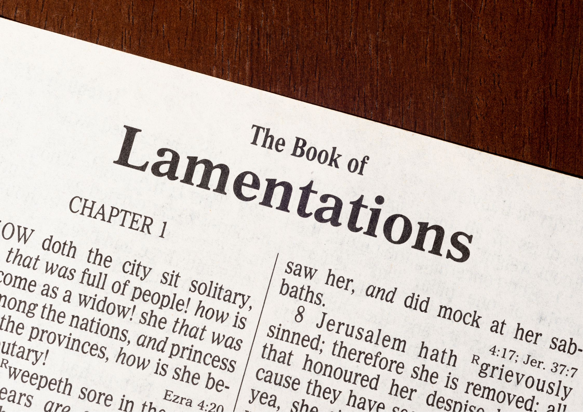 Read more about the article Lament: A Battle Cry for Hope