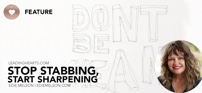Read more about the article Stop Stabbing, Start Sharpening